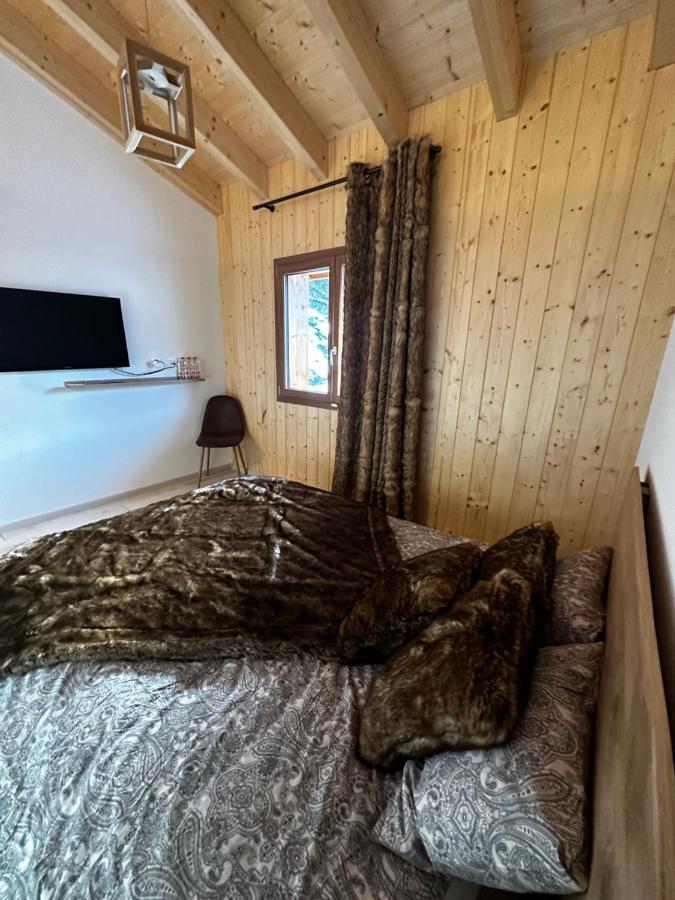 Chambres D'Hotes Les Louettes A Sapinhaut Canton Du Valais Saxon Bagian luar foto
