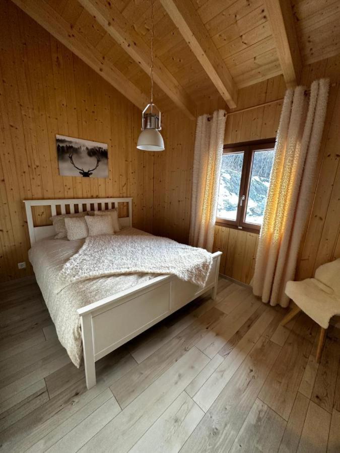 Chambres D'Hotes Les Louettes A Sapinhaut Canton Du Valais Saxon Bagian luar foto